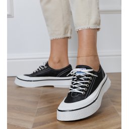 Gemre Adidași negri de damă cu platformă Greta