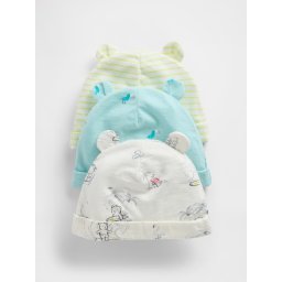 GAP Baby cotton hat, 3pcs - Boys