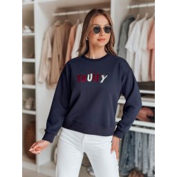 Hanorac supradimensionat pentru femei cu inscripția TRUSTY