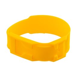 Brățară de marcaj pentru vaci, plastic, galben