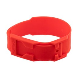 Brățară de marcaj pentru vaci, plastic, roșu