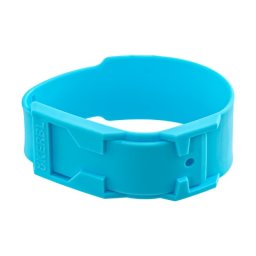 Brățară de marcaj pentru vaci, plastic, albastru