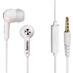 Headset Hama HK2114 in-ear, alb