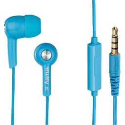 Headset Hama HK2114 in-ear, albastru