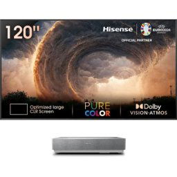 Televizor Hisense 120L5HA cu proiector cu raza ultra scurta (ultra-short-throw) 2700 ANSI lumens DLP 2160p