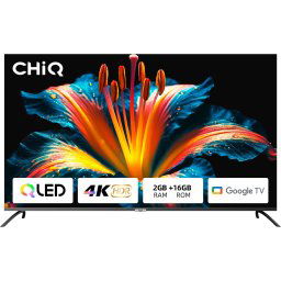 Televizor CHIYA U55M8V - 55 - negru, UltraHD/CRT, tuner triplu, Android