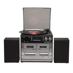 DENVER Denver MRD-166 Sistem retro HiFi cu casetofon si vinil player
