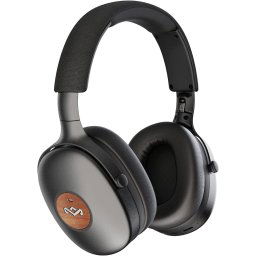 Casti Bluetooth, Marley, Postive Vibration XL ANC cu anulare activa a zgomotului, Negru