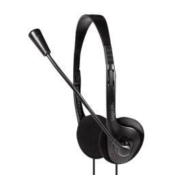 Casti stereo, LogiLink, HS0055, Negru (HS0055)