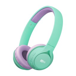 MEE AUDIO KIDJAMZ KJ45BT - Casti Bluetooth de ascultare sigura pentru copii cu limitator de volum si microfon - Menta
