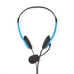Casti Nedis cu microfon albastru (CHST100BU)