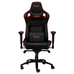 Scaun gaming CANYON Corax CND-SGCH5, Negru-portocaliu