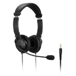Casti Kensington, reglabile, microfon cu anulare sunet inclus, conexiume Jack3.5mm 1.8 m, nergu
