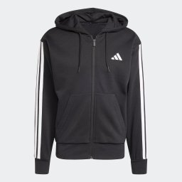 ADIDAS SPORTSWEAR Hanorac negru / alb