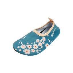 PLAYSHOES Flip-flops bej / verde petrol / roșu / alb murdar