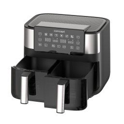Friteuza FR8000, 2850 W, 8 l, Negru