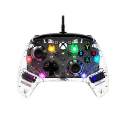 HyperX Clutch Gladiate RGB, USB-C, Transparent/Negru