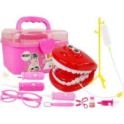 Set medical Dentist Stand Picurare Medicină Seringă Burghiu Periuță de dinți