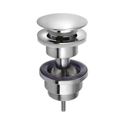 Ventil de lavoar Bruckner CLICK-CLACK d. 6,4 cm crom lucios