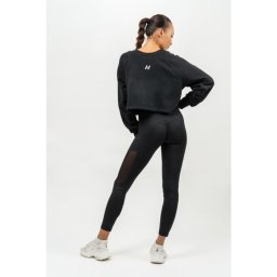 NEBBIA Hanorac Cropped Gym Spirit Black L