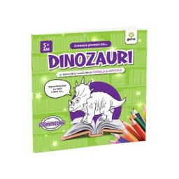 Creeaza povesti cu Dinozauri si dezvolta-ti creativitatea verbala si artistica
