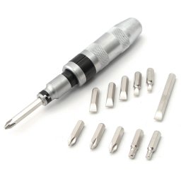 Trusa Surubelnita de impact 14 piese cu 12 biti metalici surubelnita si adaptor