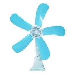 Ventilator de camera cu 5 palete si suport tip cleste