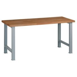 Masa de atelier Weld, 84 x 170 x 68,5 cm, gri