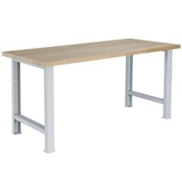 Masa de atelier Weld, 84 x 170 x 80 cm, gri
