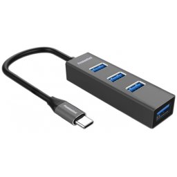 HUB USB 3.1 type C la 4 x USB-A 0.15m, ku31hub09
