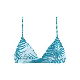 LASCANA ACTIVE Sutien de costum de baie sport albastru deschis / verde petrol / alb