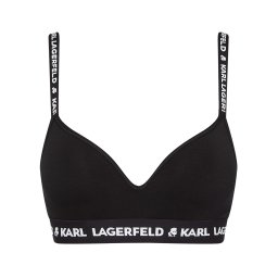 Karl Lagerfeld Sutien negru / alb
