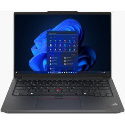 Notebook ThinkPad E14 G6 AMD Ryzen 7 7735HS 14inch WUXGA 16GB 512GB SSD M.2 PCIe AMD Radeon 680M Wi-Fi 6E+5.1 FPR Fara sistem de operare Negru