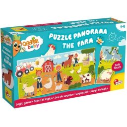Panoramă puzzle bebeluș Carotina - fermă