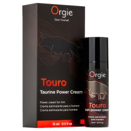 Orgie Touro Power - cremă stimulatoare erecție - 15ml