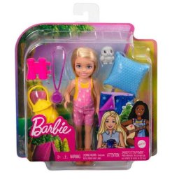 Barbie Camping set Chelsea doll + sleeping bag