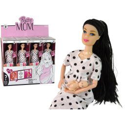 Rochie albă pentru păpușă însărcinată