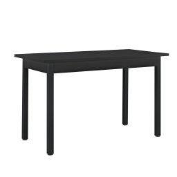 Set design Emma masa bucatarie cu 4 scaune negru/gri inchis [en.casa] HausGarden Leisure