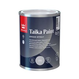 Vopsea argintie cu efect perlat pentru interior, 900ml, TIKKURILA TAIKA GartenVIP DiyLine