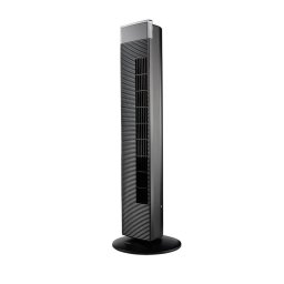 Ventilator turn cu ionizare FS 91 T, 65W, 3 viteze, silentios, telecomanda Negru