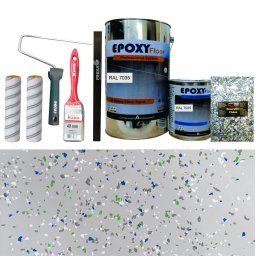 Set Vopsea Epoxidica Gri Deschis Sporty Blue