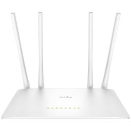 Router wireless Cudy WR1200 Fast Ethernet Banda dubla (2.4 GHz/ 5 GHz) Alb