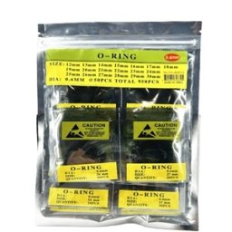 Set garnituri grosime 0,6mm O-RING 12mm-30mm - 950 bucati