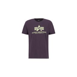 ALPHA INDUSTRIES Tricou galben pastel / mov prună