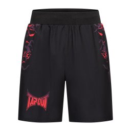 Tapout Pantaloni sport lila / roșu / negru