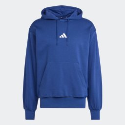 ADIDAS SPORTSWEAR Hanorac sport 'FEELCOZY' albastru închis / alb
