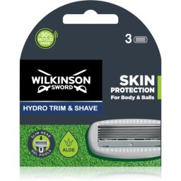 Wilkinson Sword The Body Trimmer capete de schimb 3 buc