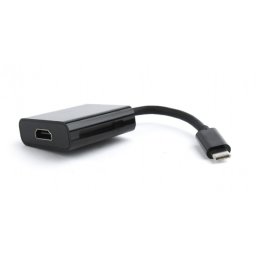 ADAPTOR GEMBIRD USB 3.1 (Type-C) la HDMI (T/M)(cablu 15cm), black,