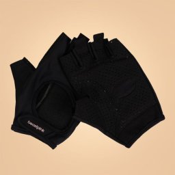 BeastPink Mănuși fitness pentru femei Hyper Black XL