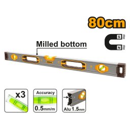 Boloboc 80cm Magnetic Industrial INGCO HSL38080M